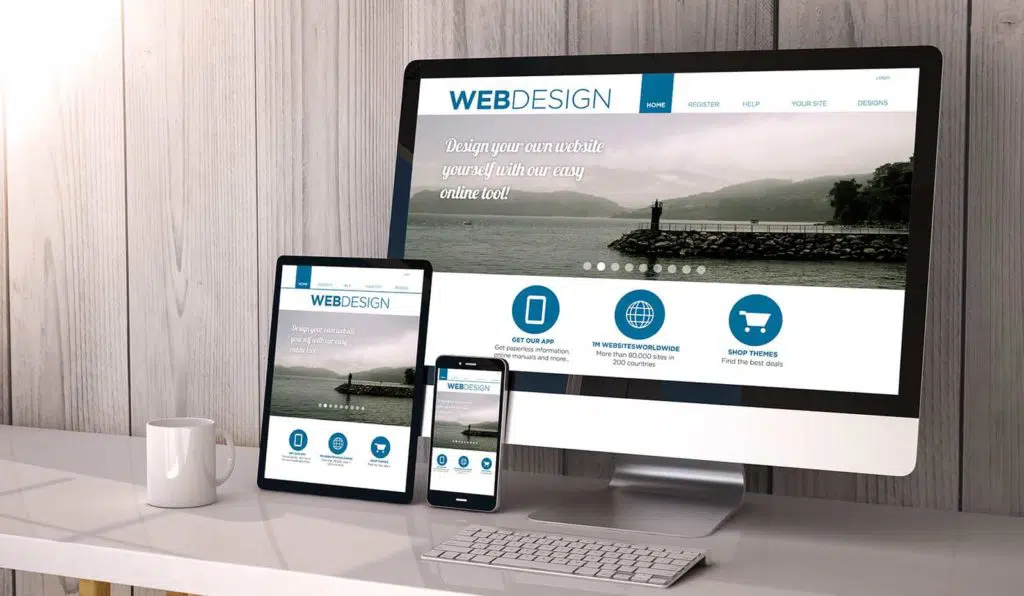 Website design and development